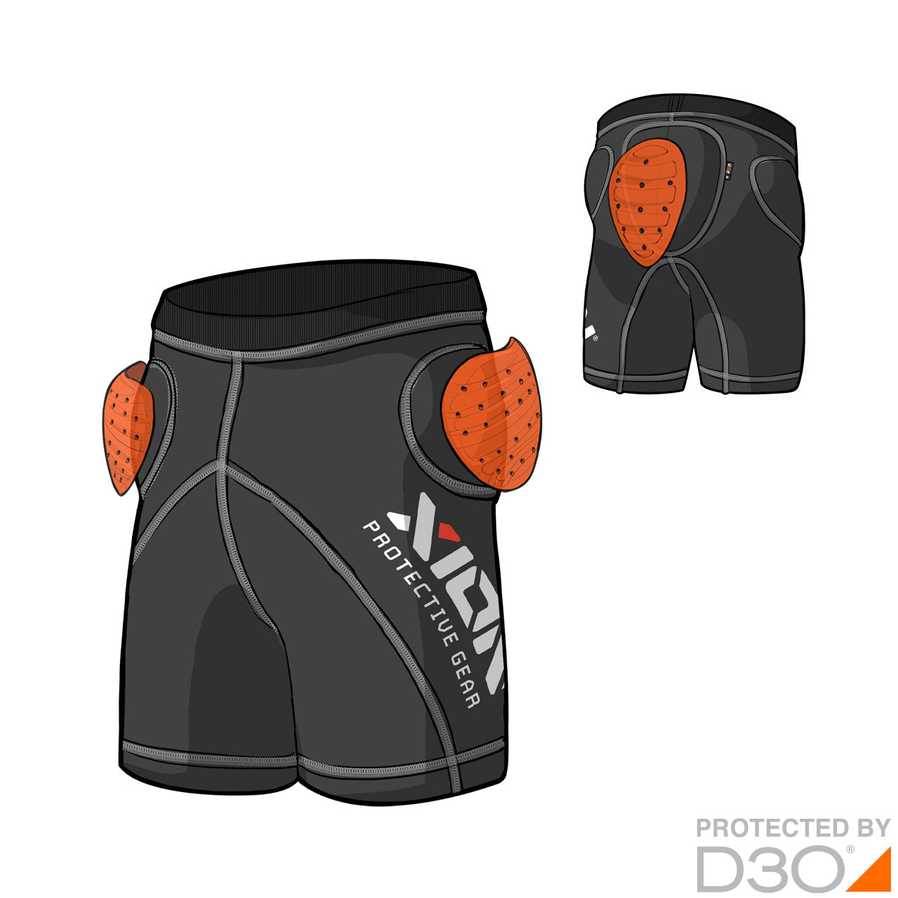 Shorts FREERIDE Junior 26/27