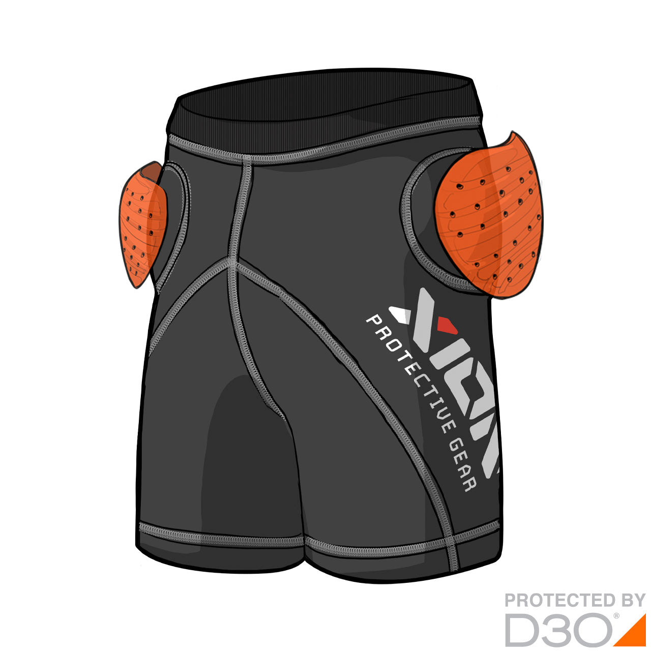 Shorts FREERIDE Junior 26/27