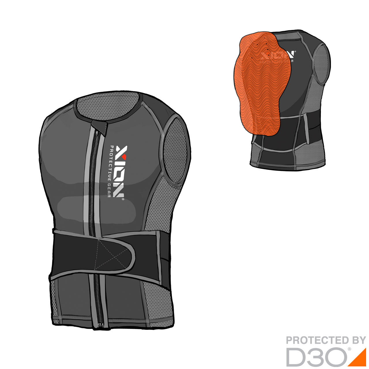 Vest FREERIDE EVO V2 Junior 26/27