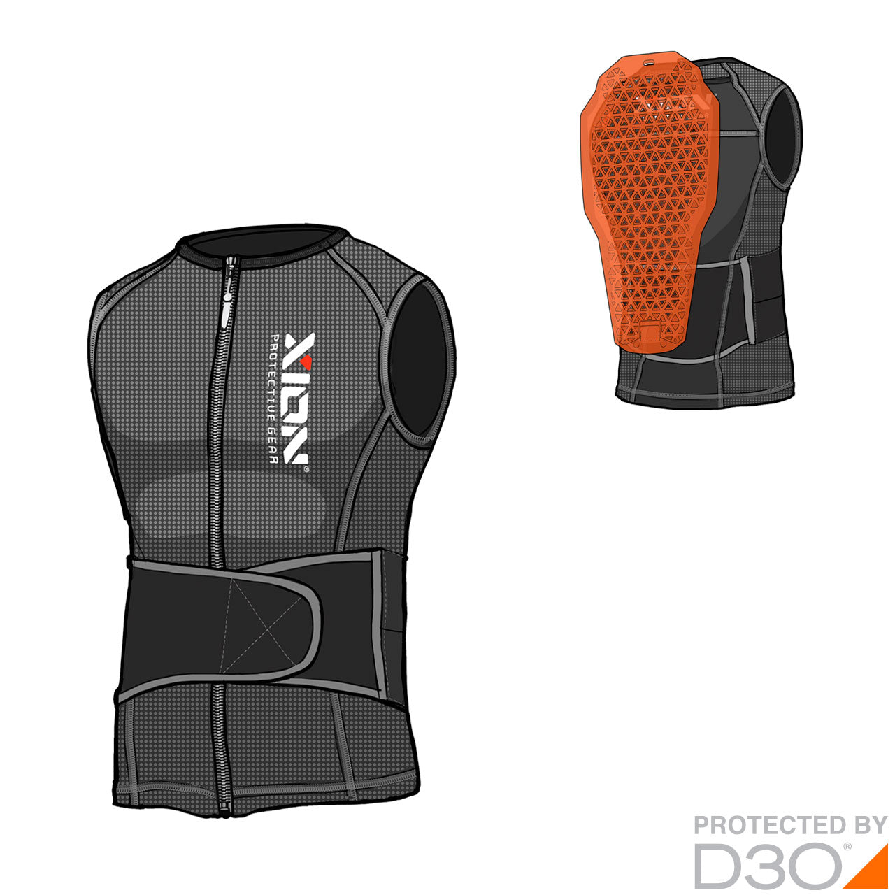 Vest FREERIDE AIR Men 26/27