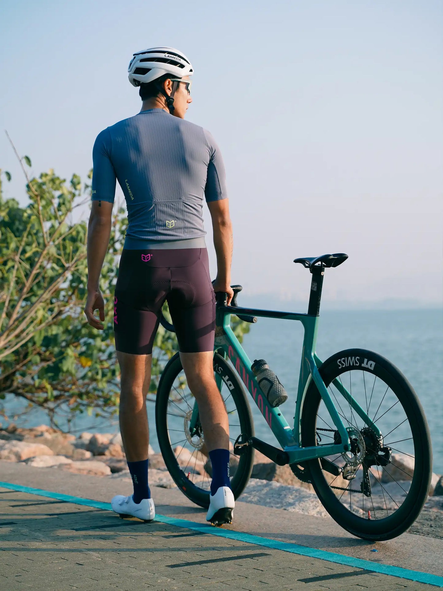 Heart Feather Men Bib Shorts 26/27