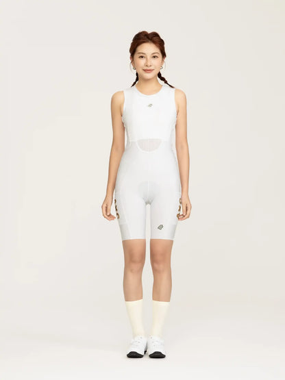 Heart Feather Women Bib Shorts 26/27