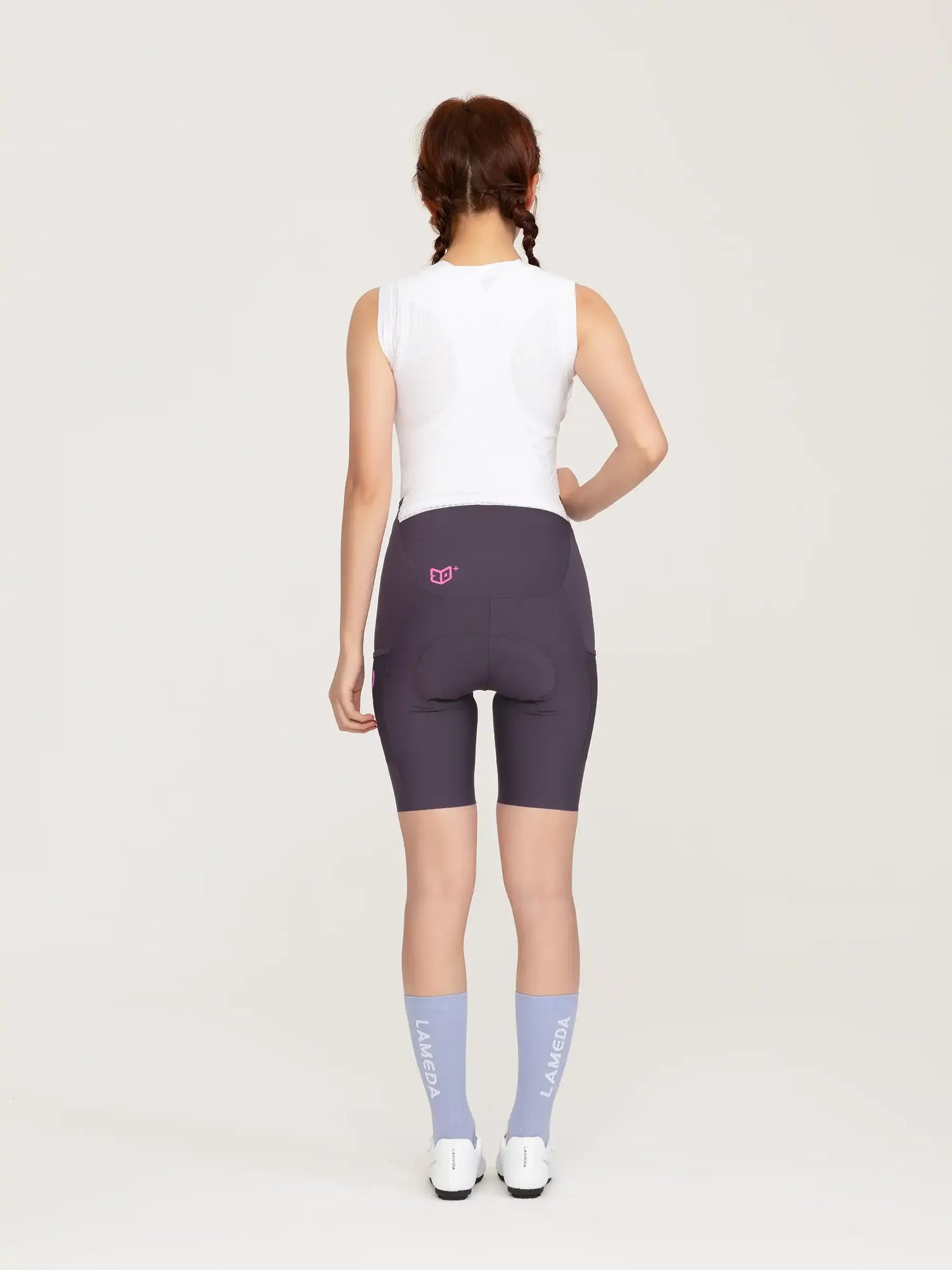 Heart Feather Women Bib Shorts 26/27