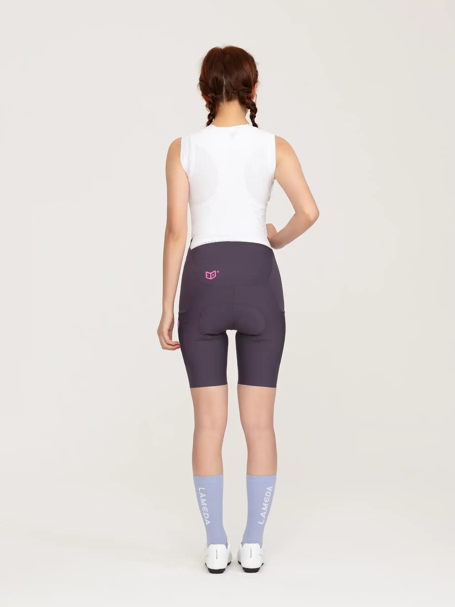Heart Feather Women Bib Shorts 26/27