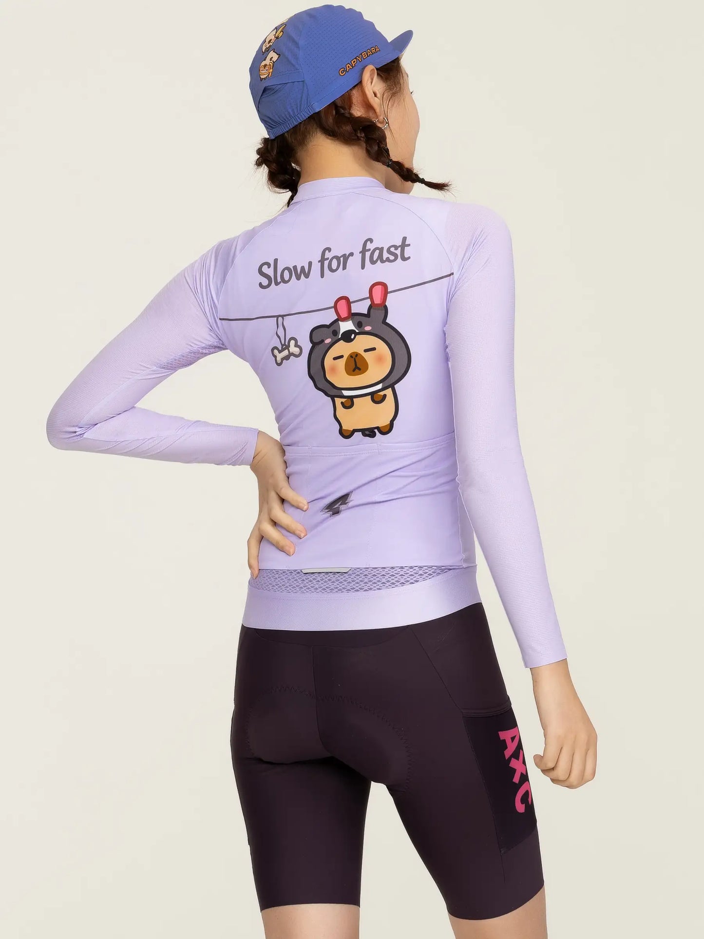 LAMEDA x Capybara Unisex Cycling Jersey Long Sleeves 26/27