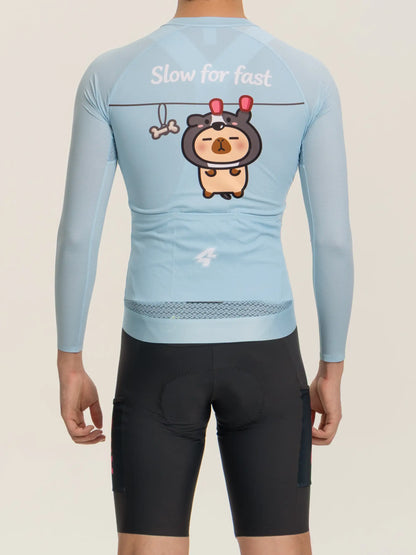 LAMEDA x Capybara Unisex Cycling Jersey Long Sleeves 26/27