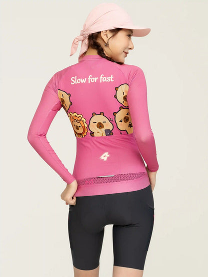 LAMEDA x Capybara Unisex Cycling Jersey Long Sleeves 26/27