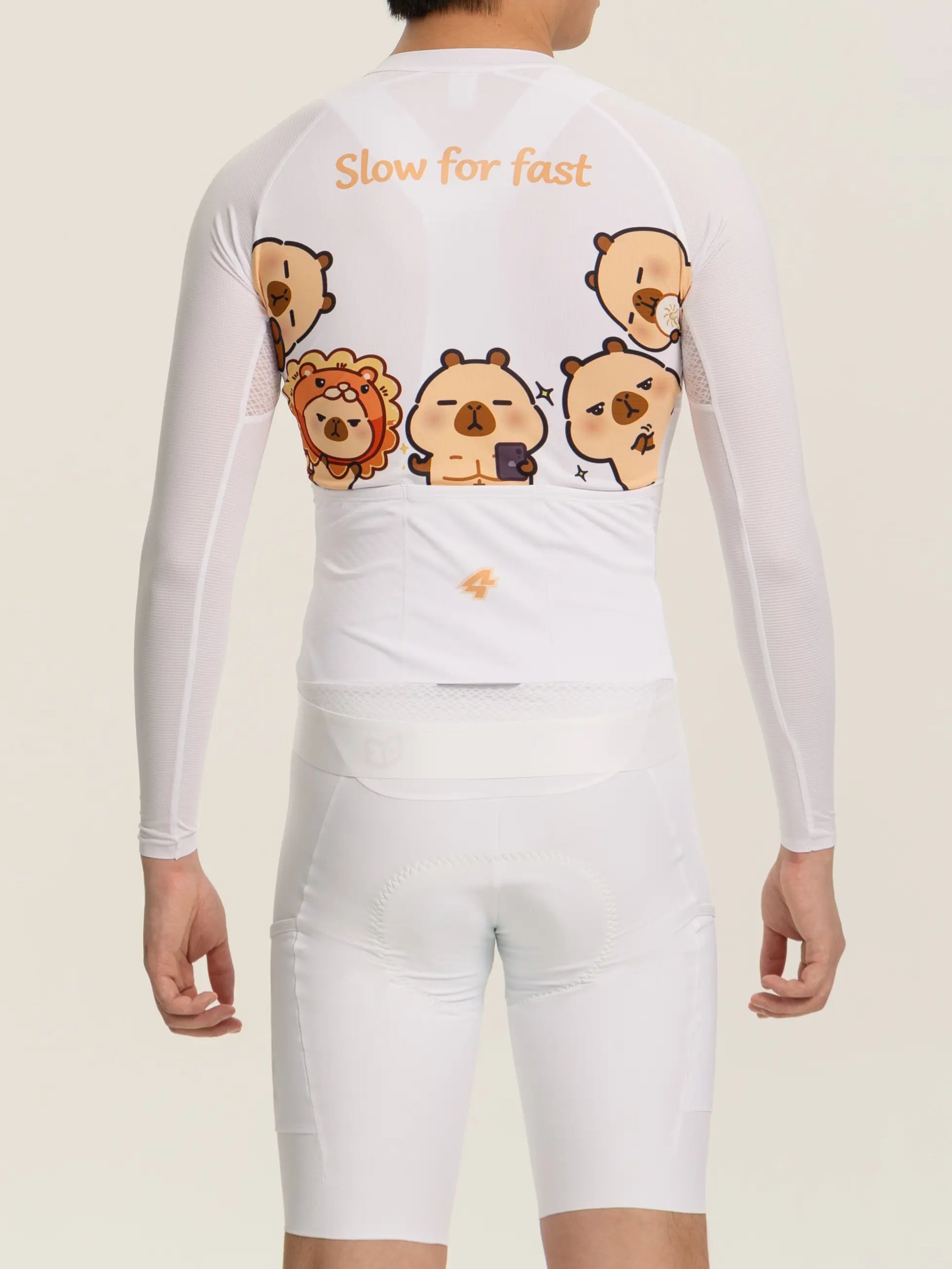 LAMEDA x Capybara Unisex Cycling Jersey Long Sleeves 26/27