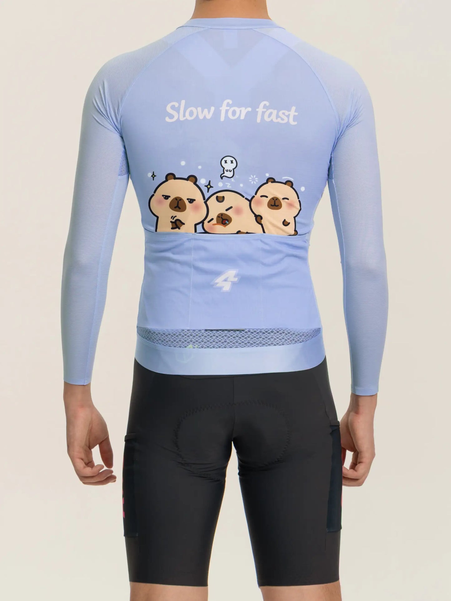 LAMEDA x Capybara Unisex Cycling Jersey Long Sleeves 26/27