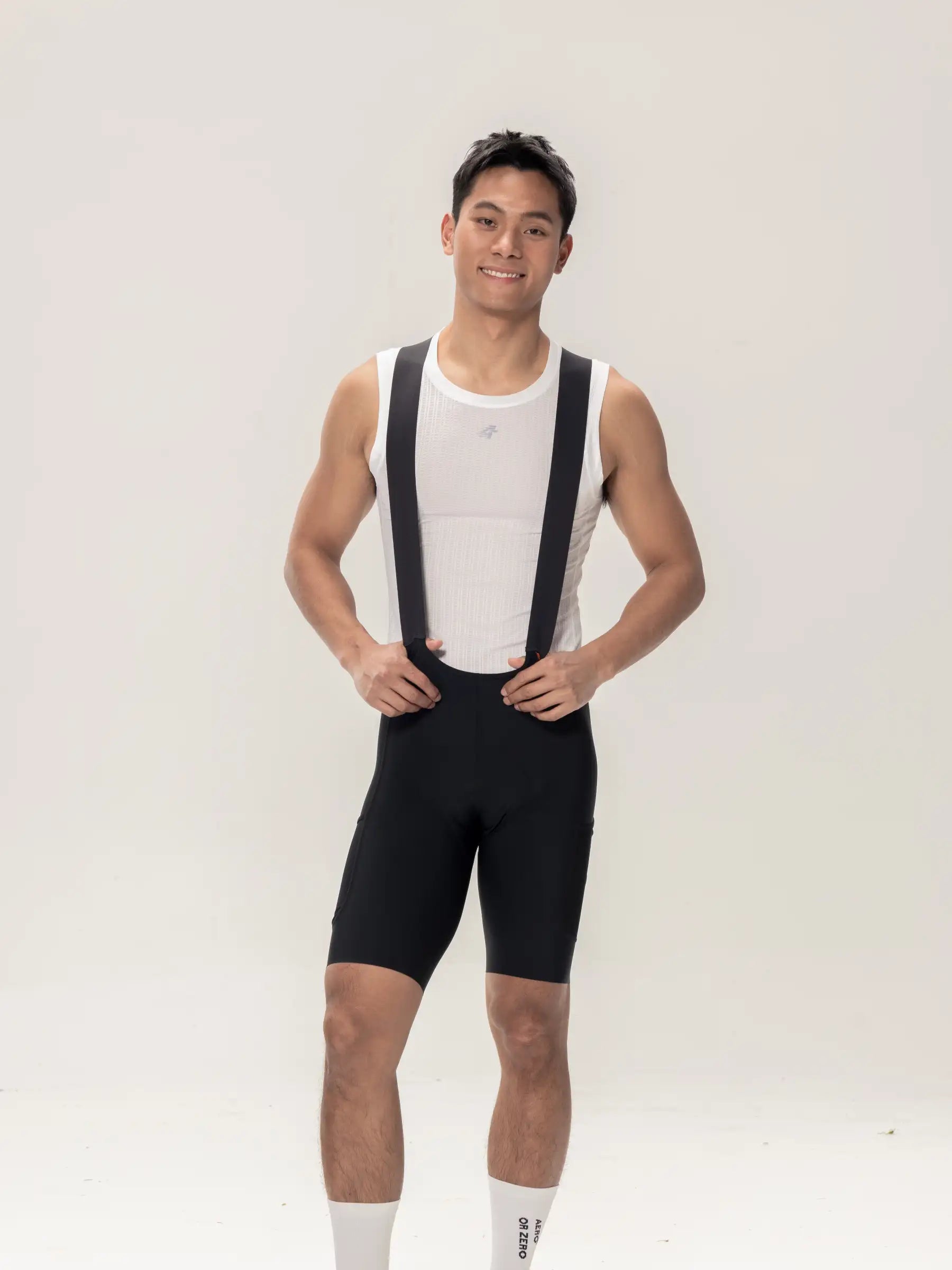 Lameda 21st Anniv. Special Men's Bib Shorts - Black 26/27